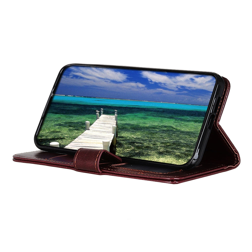 For Huawei Nova 11i / Enjoy 60 Pro / Maimang 20 Phone Leather Case Stand Wallet Crazy Horse Texture Cover