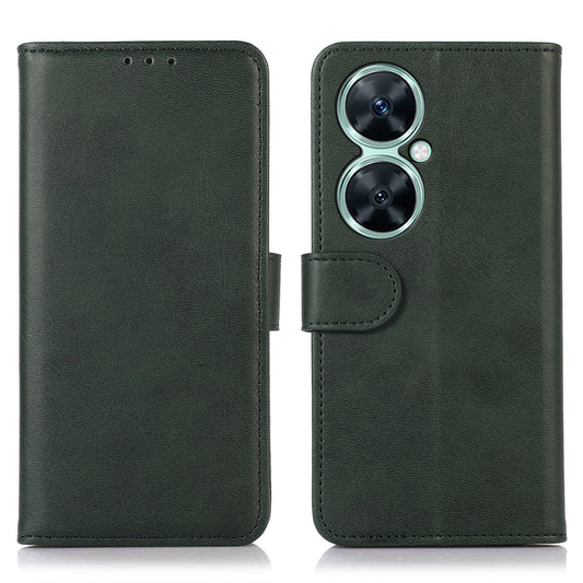 For Huawei Nova 11i / Enjoy 60 Pro / Maimang 20 PU Leather Wallet Case Stand Cowhide Texture Phone Cover