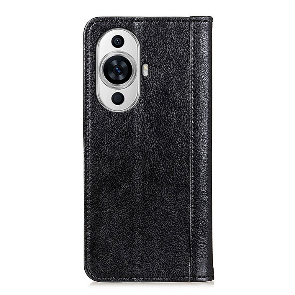 For Huawei nova 11 Pro / nova 11 Ultra Split Leather Wallet Phone Cover Litchi Texture Stand Case