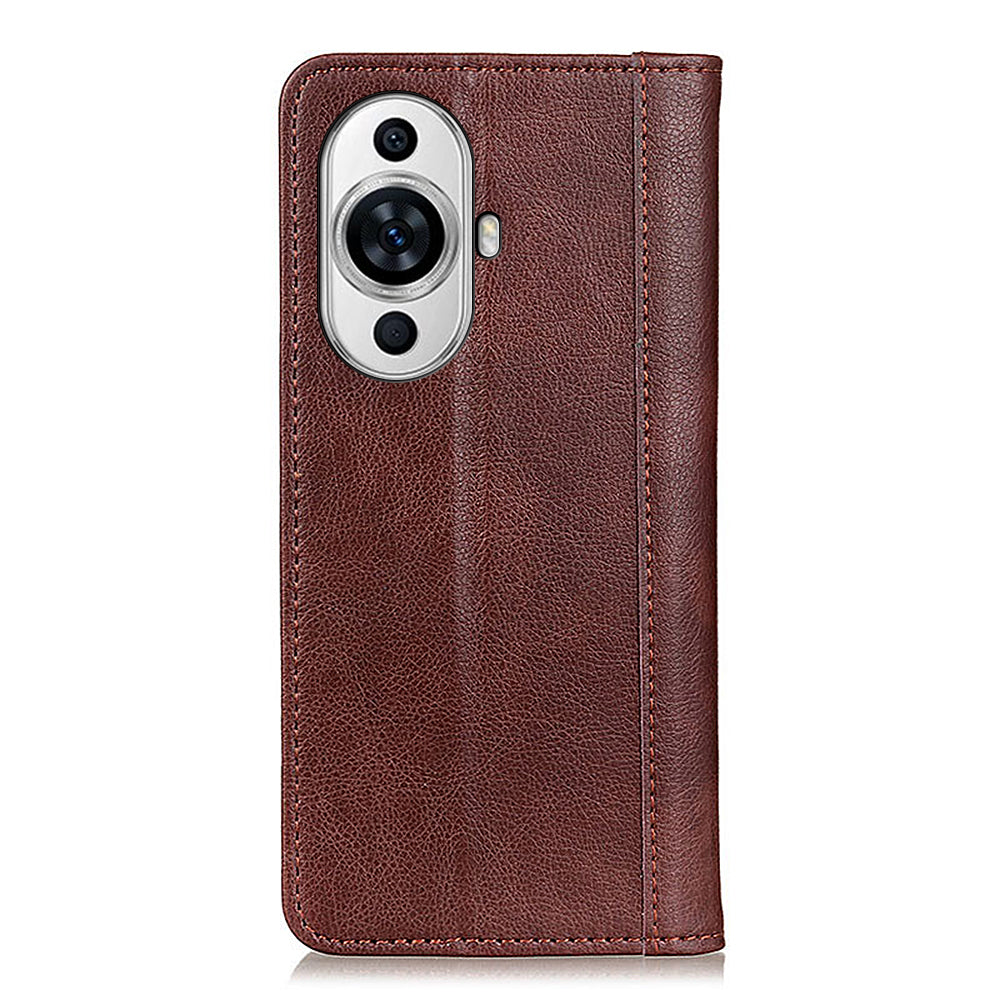 For Huawei nova 11 Pro / nova 11 Ultra Split Leather Wallet Phone Cover Litchi Texture Stand Case