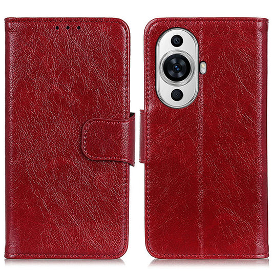For Huawei nova 11 Pro / nova 11 Ultra Nappa Texture Split Leather Phone Case Wallet Stand Cover