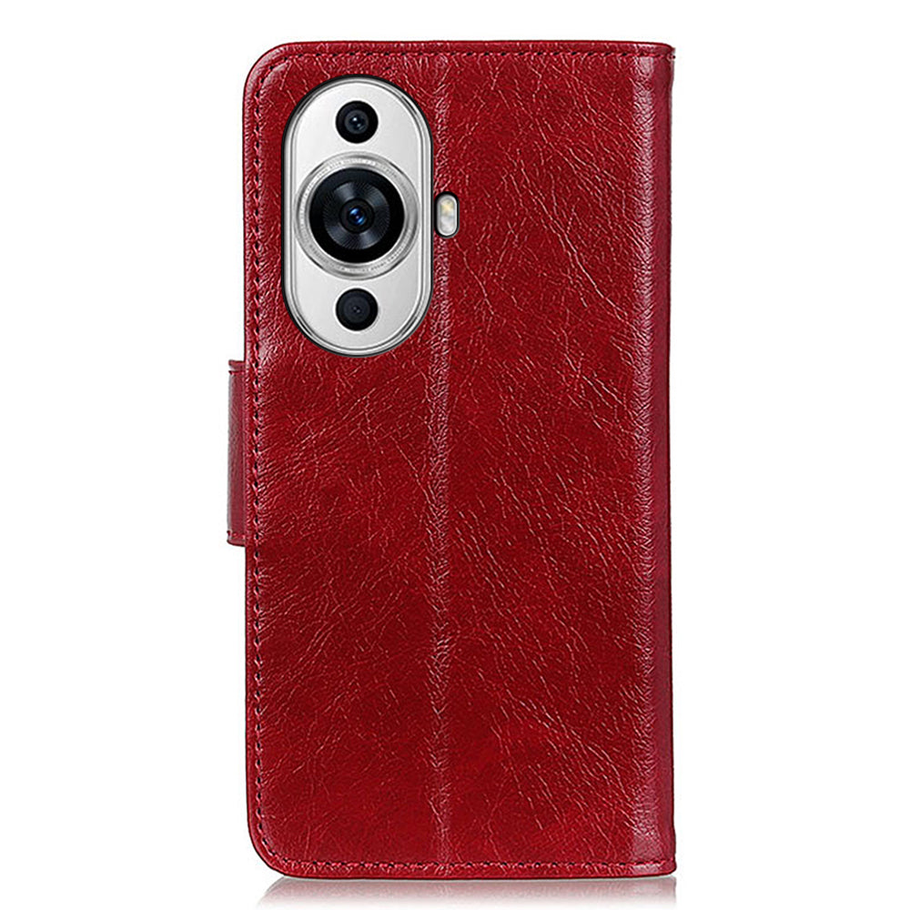 For Huawei nova 11 Pro / nova 11 Ultra Nappa Texture Split Leather Phone Case Wallet Stand Cover