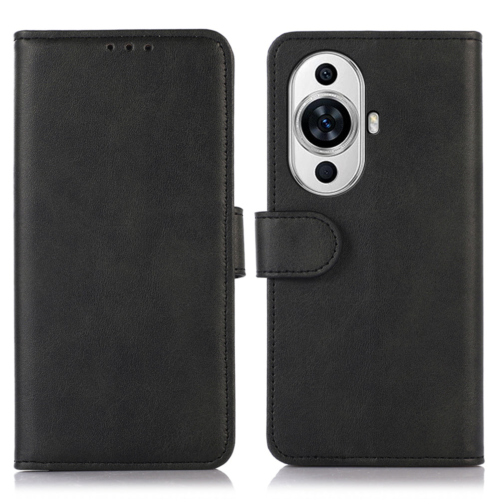 For Huawei nova 11 Pro / nova 11 Ultra Cowhide Texture Phone Wallet Case PU Leather Phone Stand Cover
