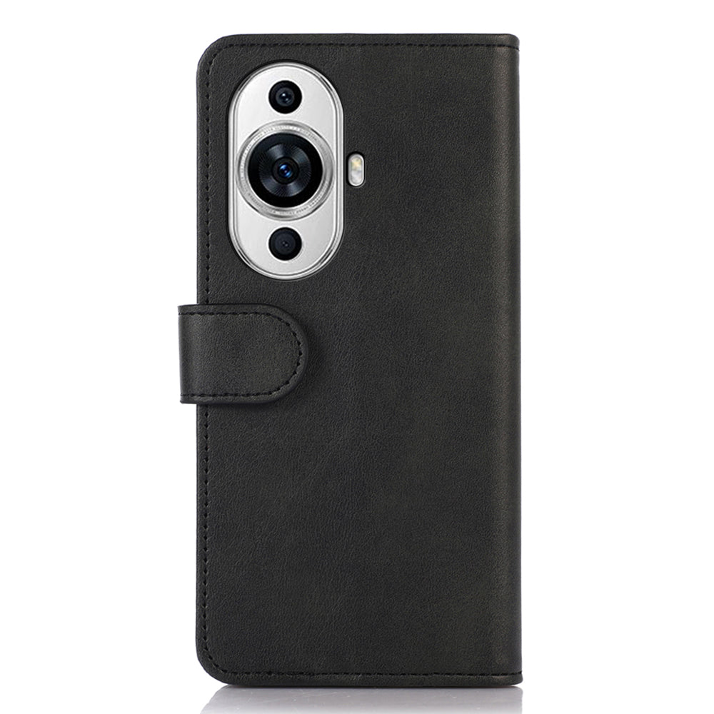 For Huawei nova 11 Pro / nova 11 Ultra Cowhide Texture Phone Wallet Case PU Leather Phone Stand Cover