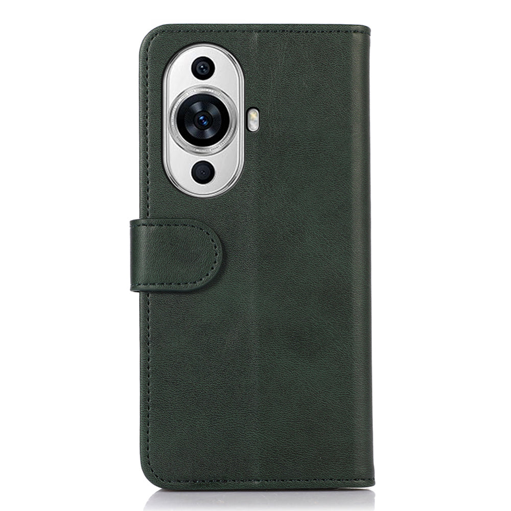 For Huawei nova 11 Pro / nova 11 Ultra Cowhide Texture Phone Wallet Case PU Leather Phone Stand Cover
