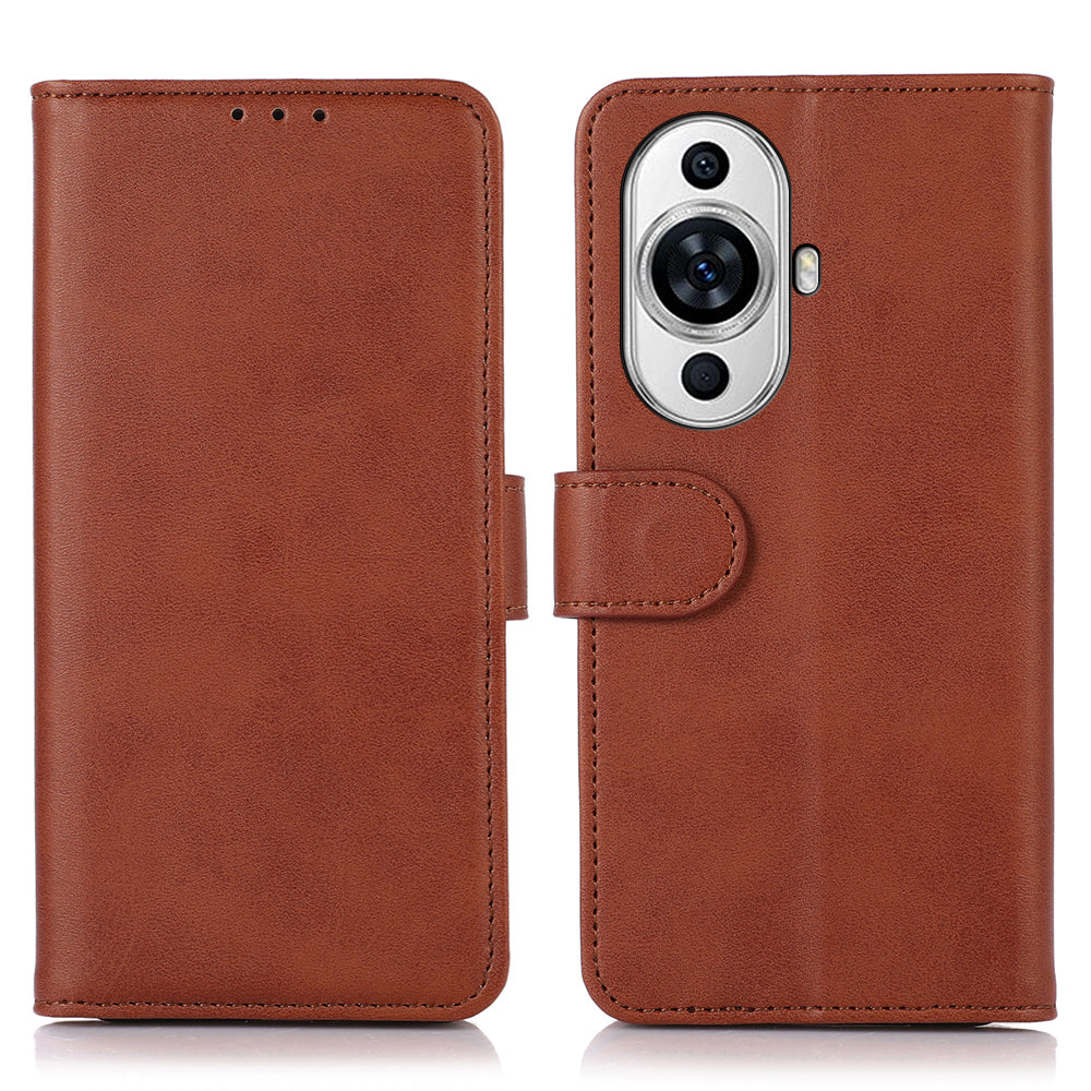 For Huawei nova 11 Pro / nova 11 Ultra Cowhide Texture Phone Wallet Case PU Leather Phone Stand Cover