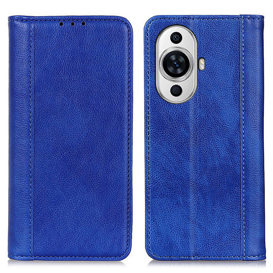For Huawei nova 11 Phone Wallet Case Litchi Texture Split Leather Phone Cover with Stand