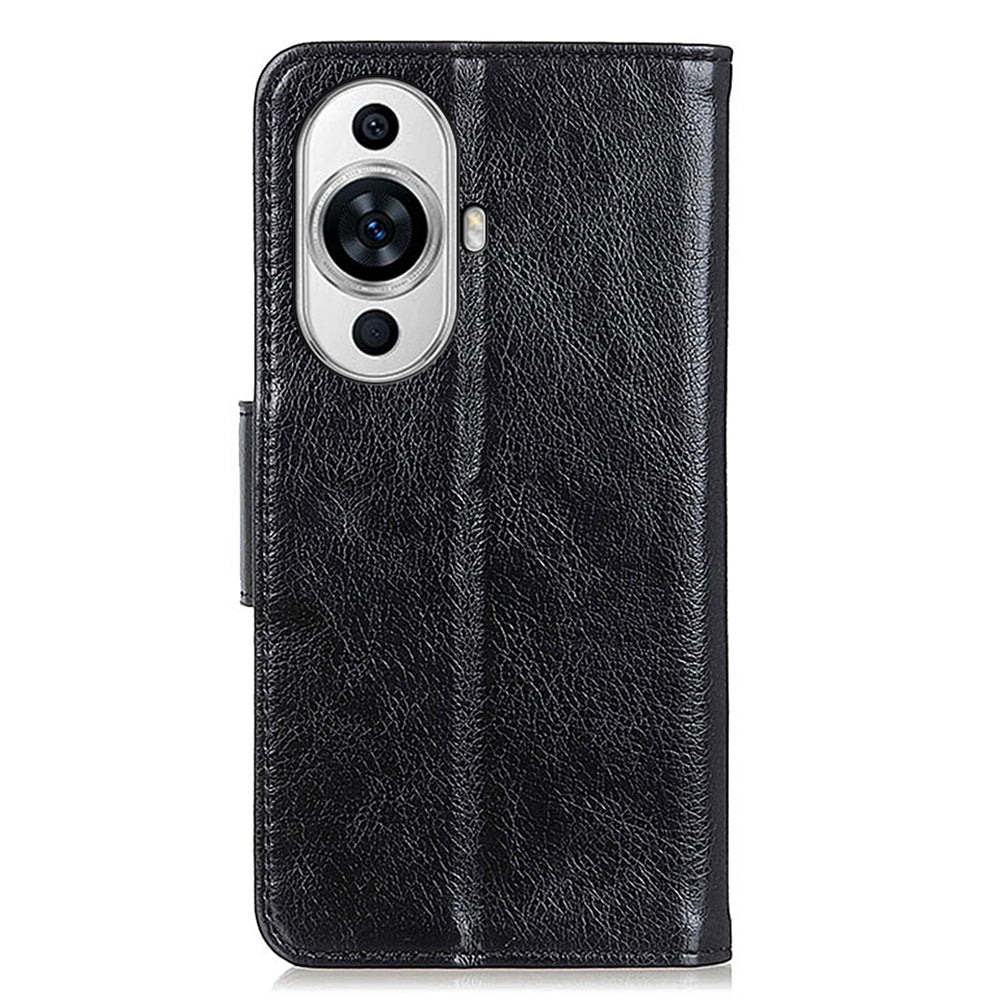 For Huawei nova 11 Nappa Texture Protective Cover Split Leather Wallet Stand Phone Case
