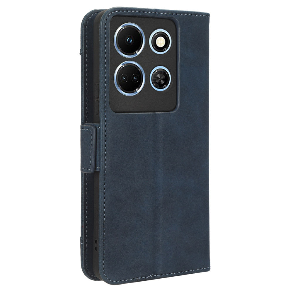 For Infinix Note 30 4G / X6833B / X6716B Anti-Scratch PU Leather Case Wallet Phone Stand Cover with Multiple Card Slots