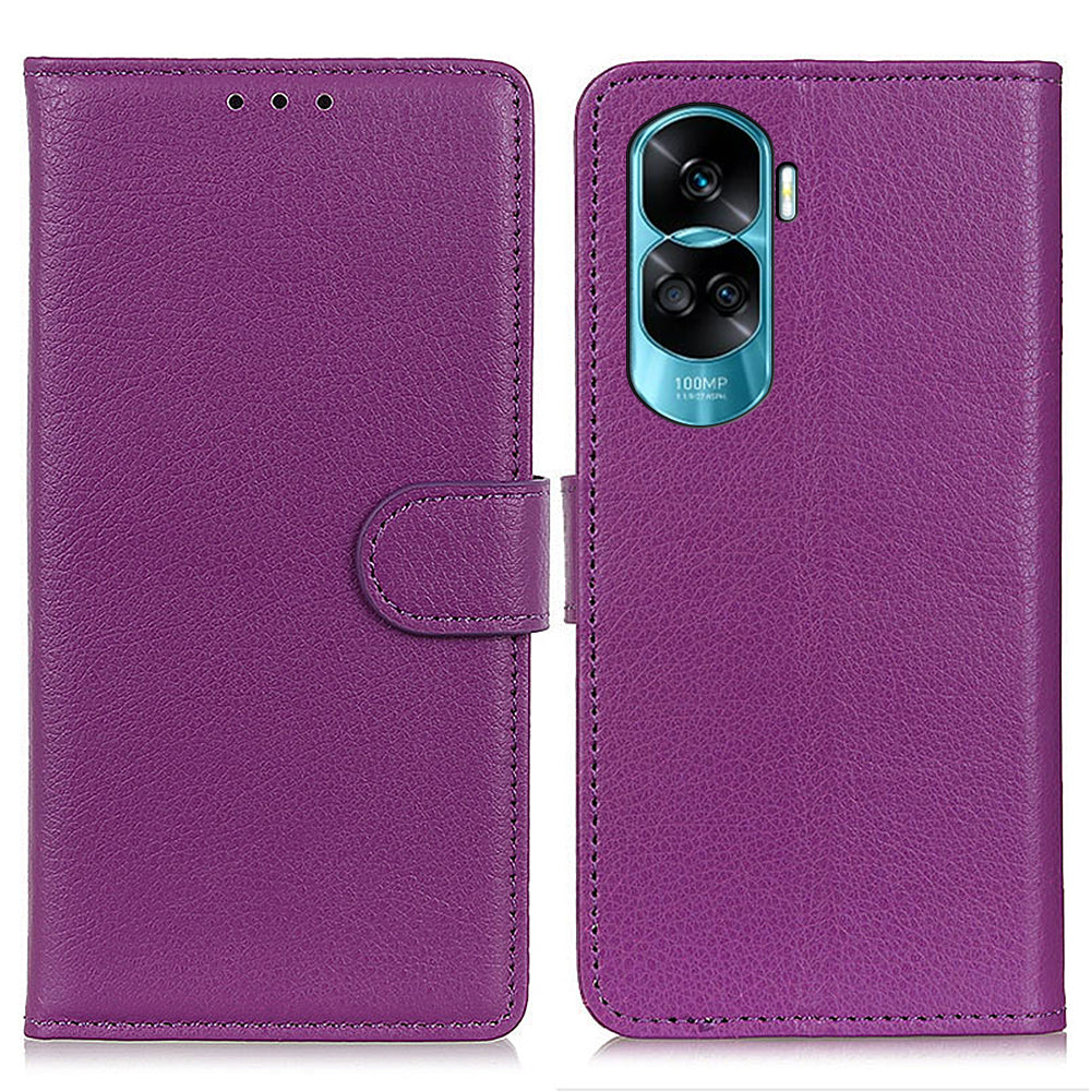 For Honor 90 Lite 5G / X50i 5G Flip Phone Cover Stand Wallet PU Leather Protective Phone Case