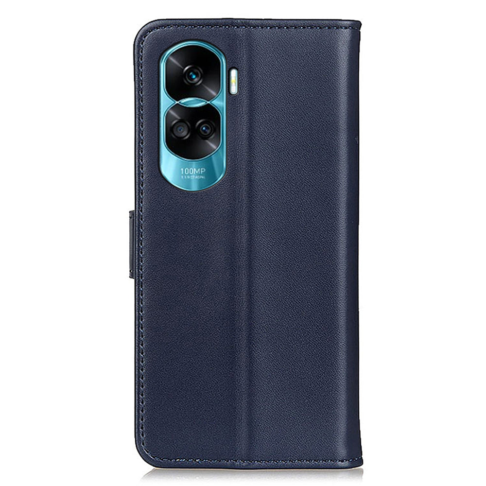 For Honor 90 Lite 5G / X50i Dustproof Cover Shockproof Wallet Stand Textured PU Leather Phone Case