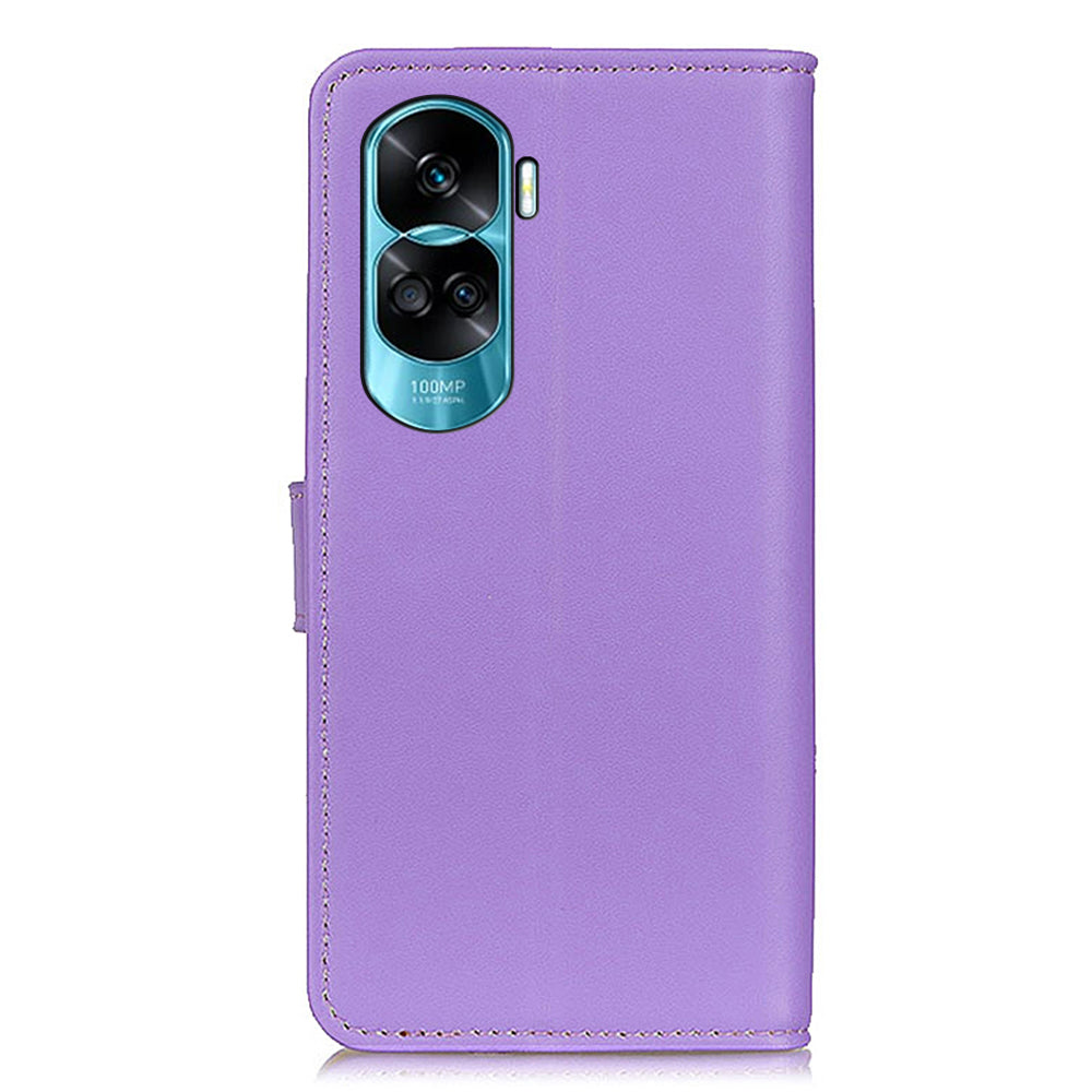 For Honor 90 Lite 5G / X50i Dustproof Cover Shockproof Wallet Stand Textured PU Leather Phone Case