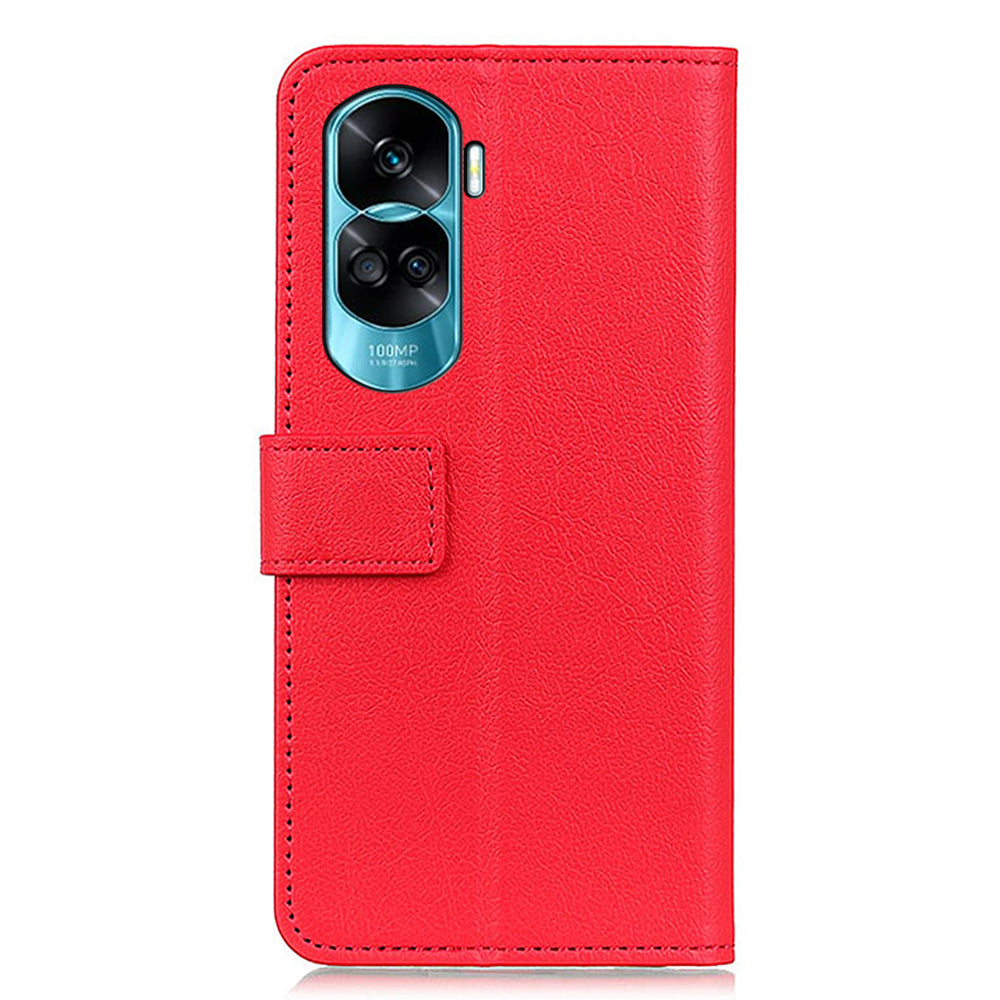 For Honor 90 Lite 5G / X50i Cell Phone Case Stand Wallet Protective Cover PU Leather Protective Shell