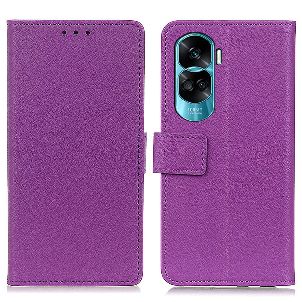 For Honor 90 Lite 5G / X50i Cell Phone Case Stand Wallet Protective Cover PU Leather Protective Shell
