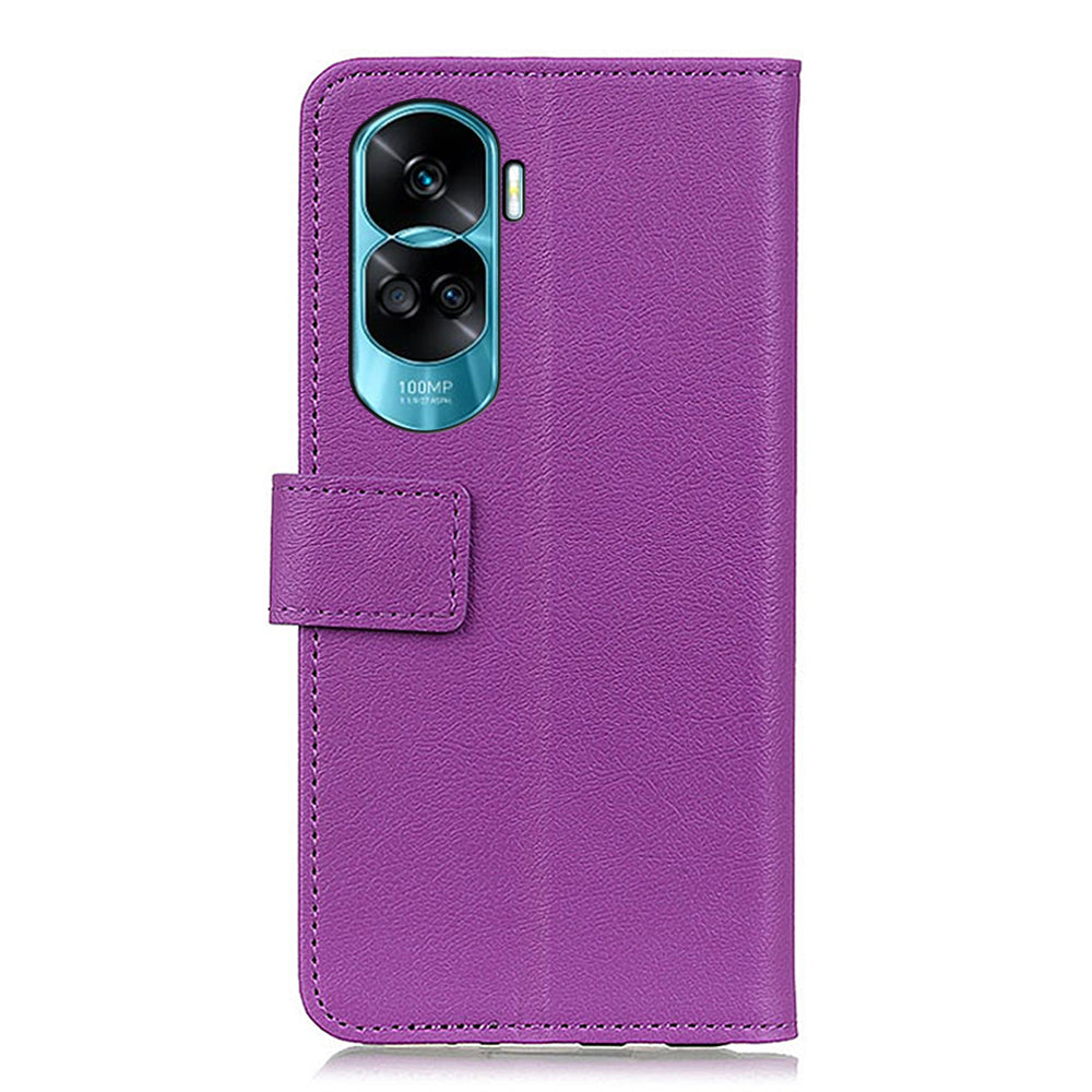 For Honor 90 Lite 5G / X50i Cell Phone Case Stand Wallet Protective Cover PU Leather Protective Shell