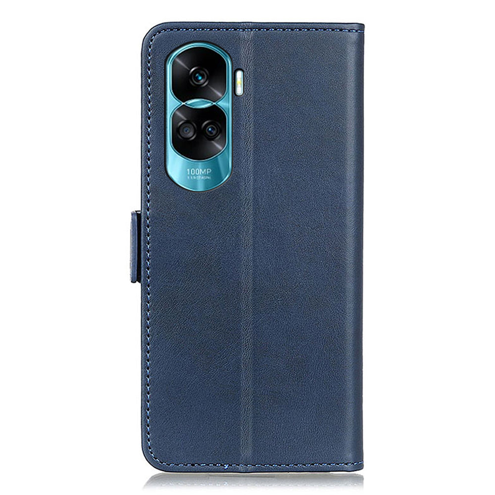 For Honor 90 Lite 5G / X50i Multifunction Wallet Case Cowhide Texture PU Leather Phone Stand Cover