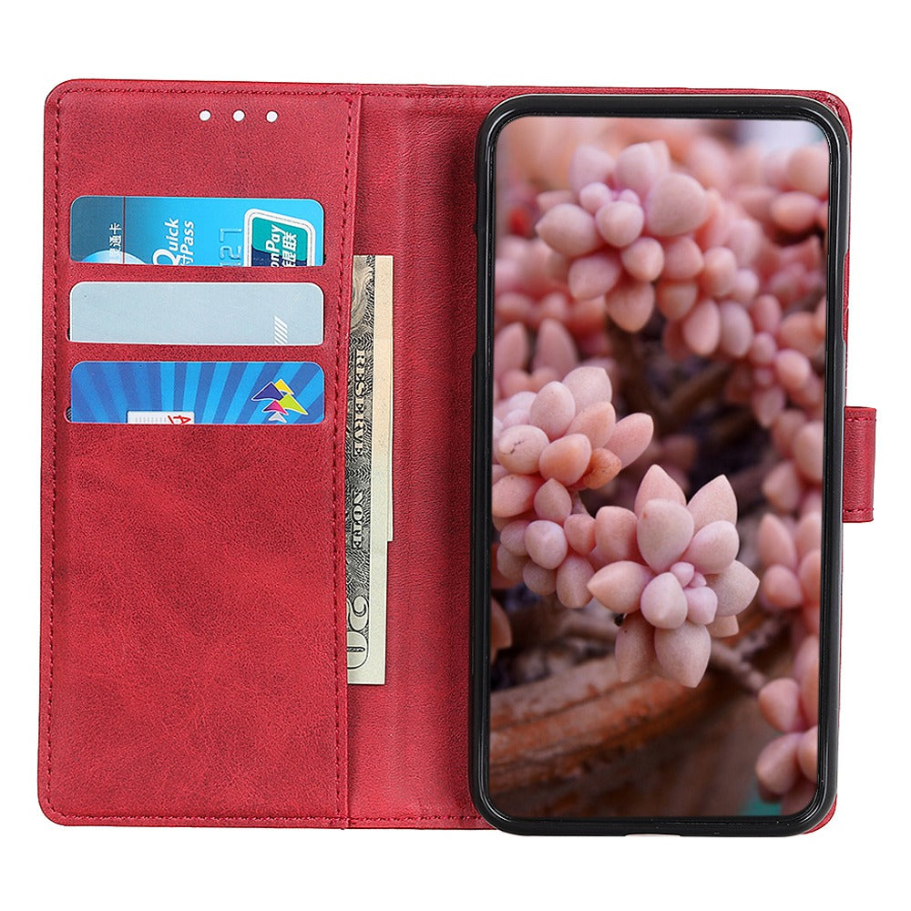 For Honor 90 Lite 5G / X50i Anti-Scratch PU Leather Phone Case Cowhide Texture Stand Wallet Shell Cover