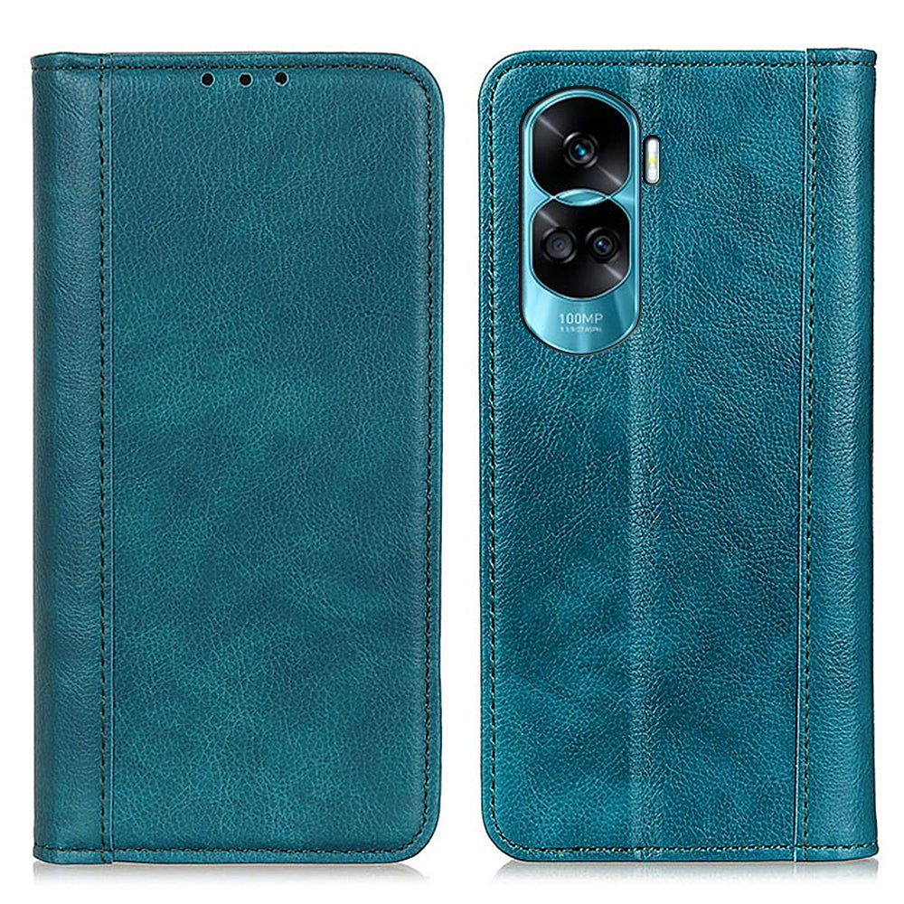 For Honor 90 Lite 5G / X50i 5G Litchi Texture Split Leather Phone Case Wallet Stand Phone Cover
