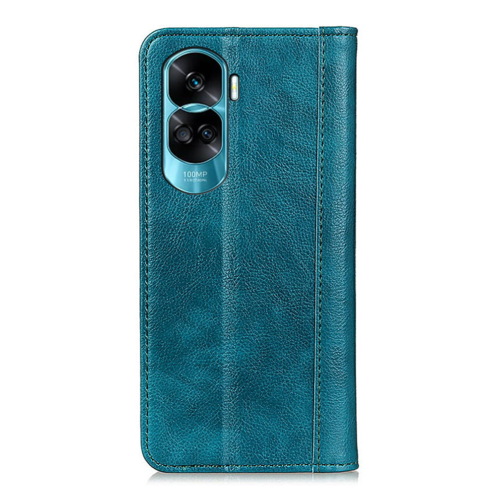 For Honor 90 Lite 5G / X50i 5G Litchi Texture Split Leather Phone Case Wallet Stand Phone Cover