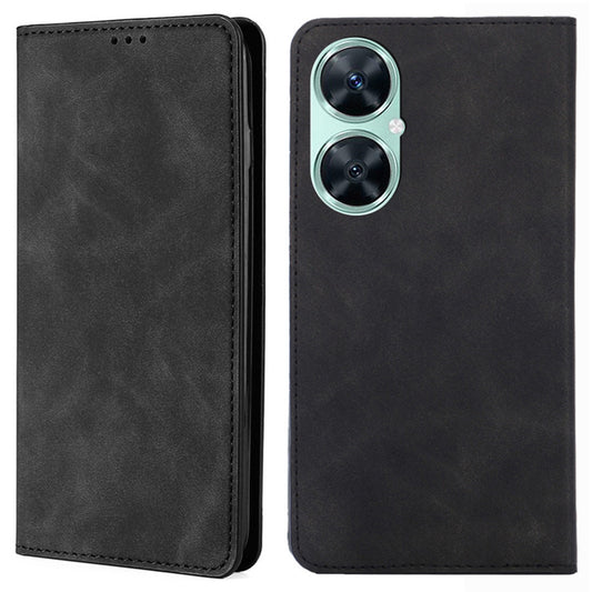 For Huawei Enjoy 60 Pro / Nova 11i / Maimang 20 Card Holder PU Leather Phone Case Skin-touch Phone Stand Cover
