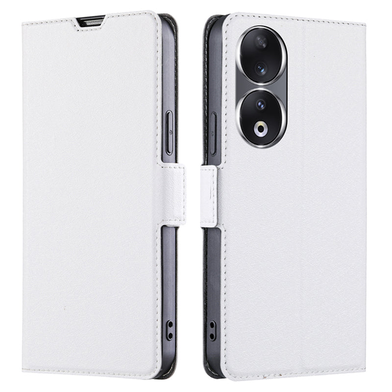 For Honor 90 Cell Phone Case PU Leather Card Slot Design Stand Phone Cover