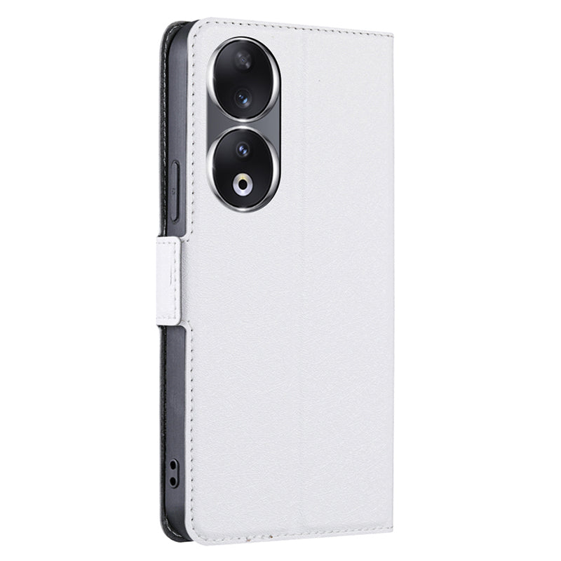 For Honor 90 Cell Phone Case PU Leather Card Slot Design Stand Phone Cover