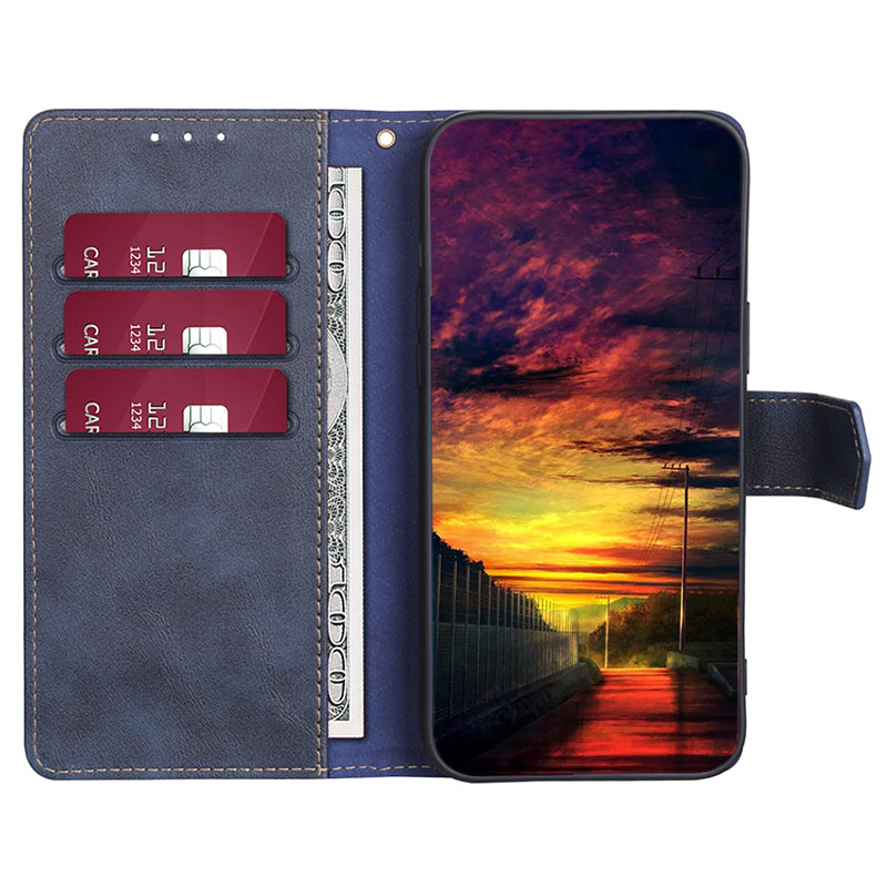 For Huawei Enjoy 60 Pro / Nova 11i / Maimang 20 Leather Shell Cowhide Texture Wallet RFID Blocking Phone Stand Cover