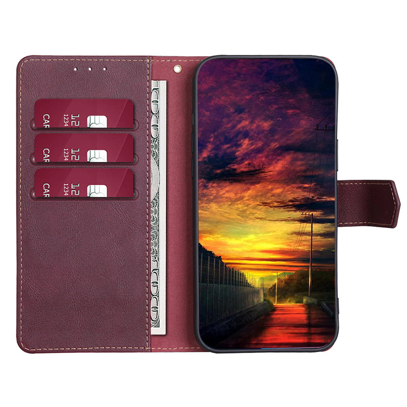 For Huawei Enjoy 60 Pro / Nova 11i / Maimang 20 Leather Shell Cowhide Texture Wallet RFID Blocking Phone Stand Cover