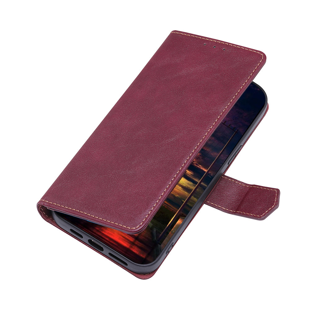 For Huawei Enjoy 60 Pro / Nova 11i / Maimang 20 Leather Shell Cowhide Texture Wallet RFID Blocking Phone Stand Cover