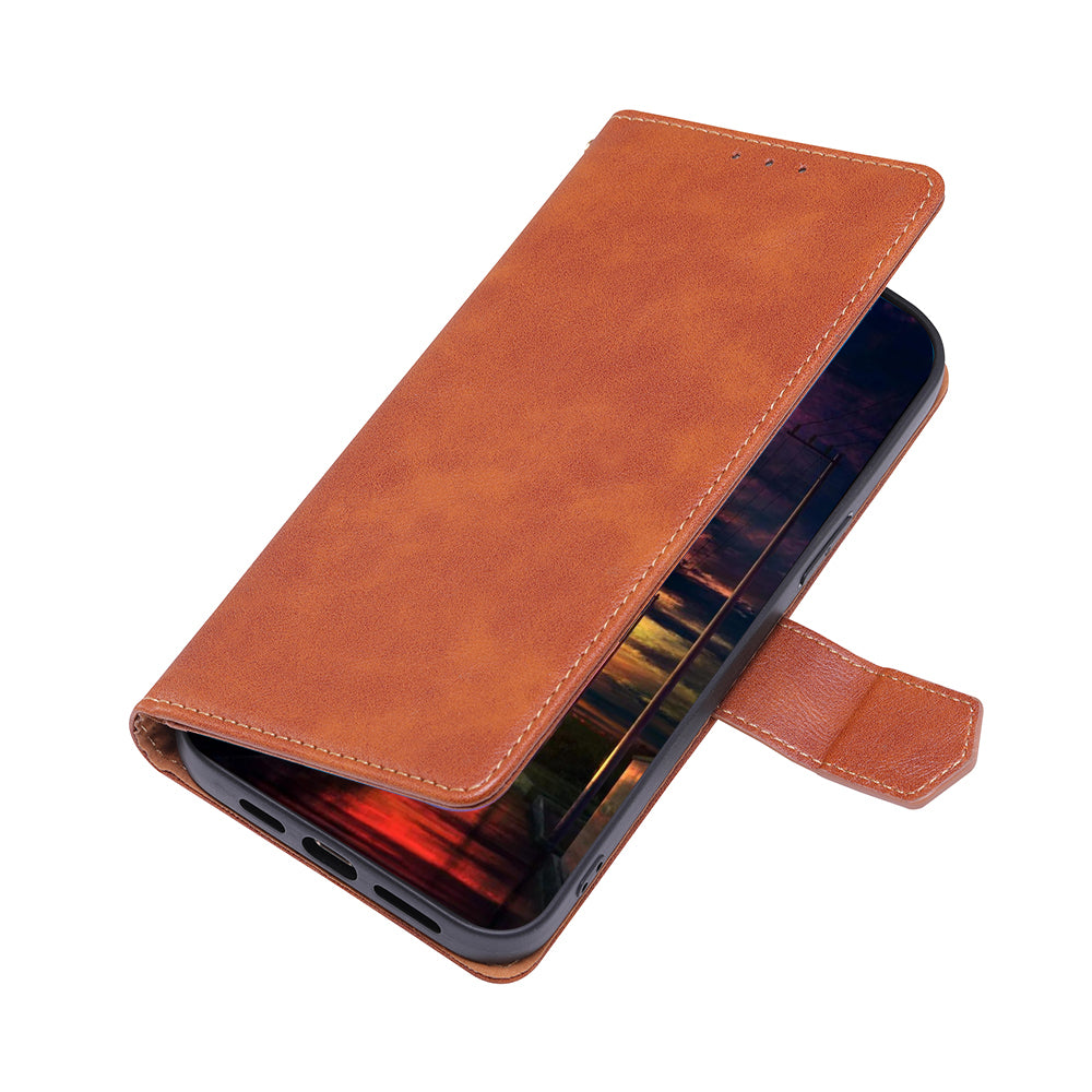For Huawei Enjoy 60 Pro / Nova 11i / Maimang 20 Leather Shell Cowhide Texture Wallet RFID Blocking Phone Stand Cover