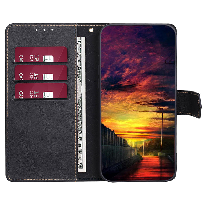 For Huawei Enjoy 60 Pro / Nova 11i / Maimang 20 Leather Shell Cowhide Texture Wallet RFID Blocking Phone Stand Cover