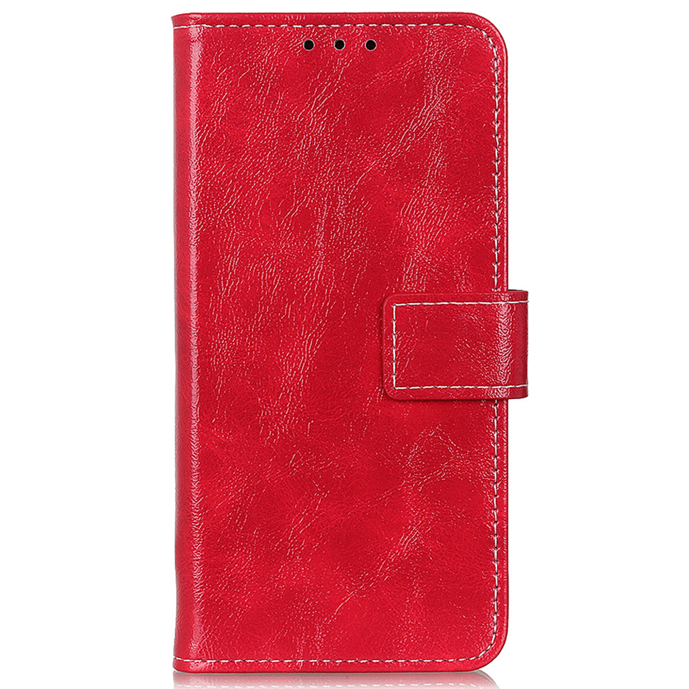 For Honor X50i 5G / 90 Lite 5G Flip Leather Wallet Case Retro Crazy Horse Texture Stand Phone Cover
