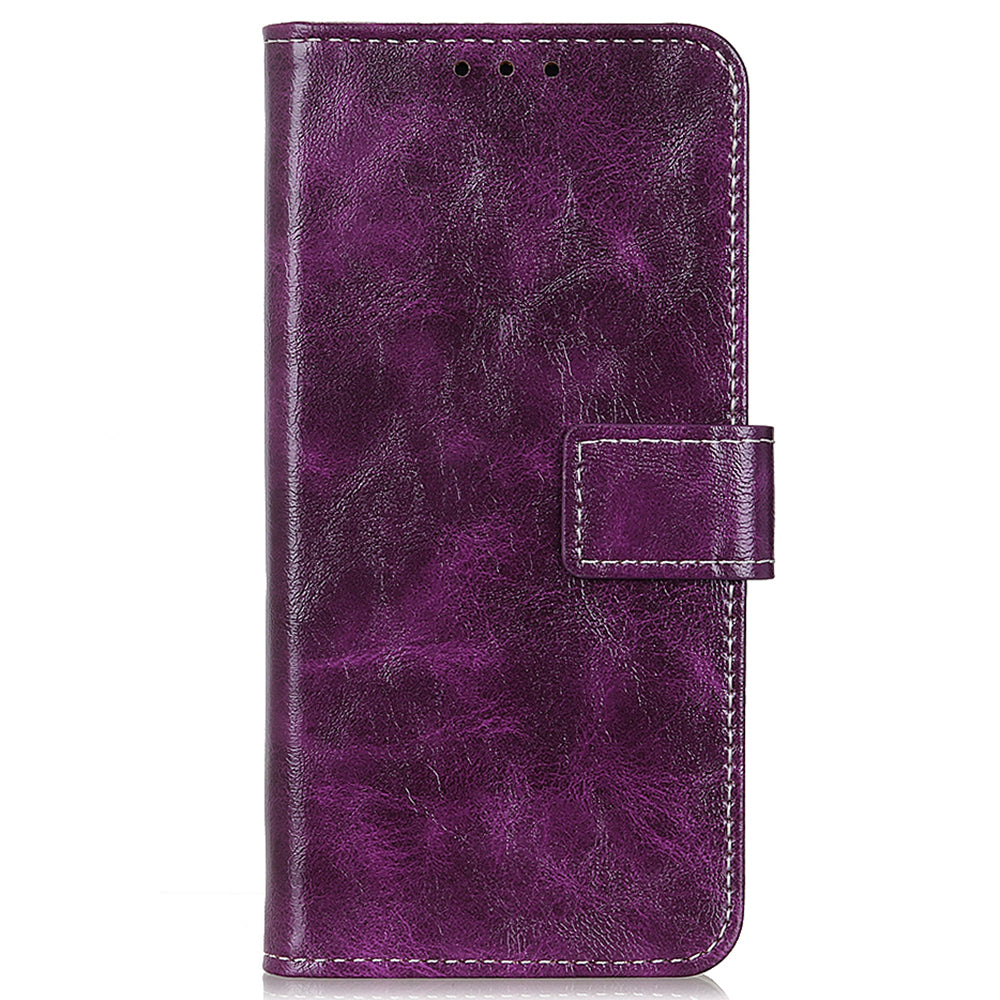 For Honor X50i 5G / 90 Lite 5G Flip Leather Wallet Case Retro Crazy Horse Texture Stand Phone Cover