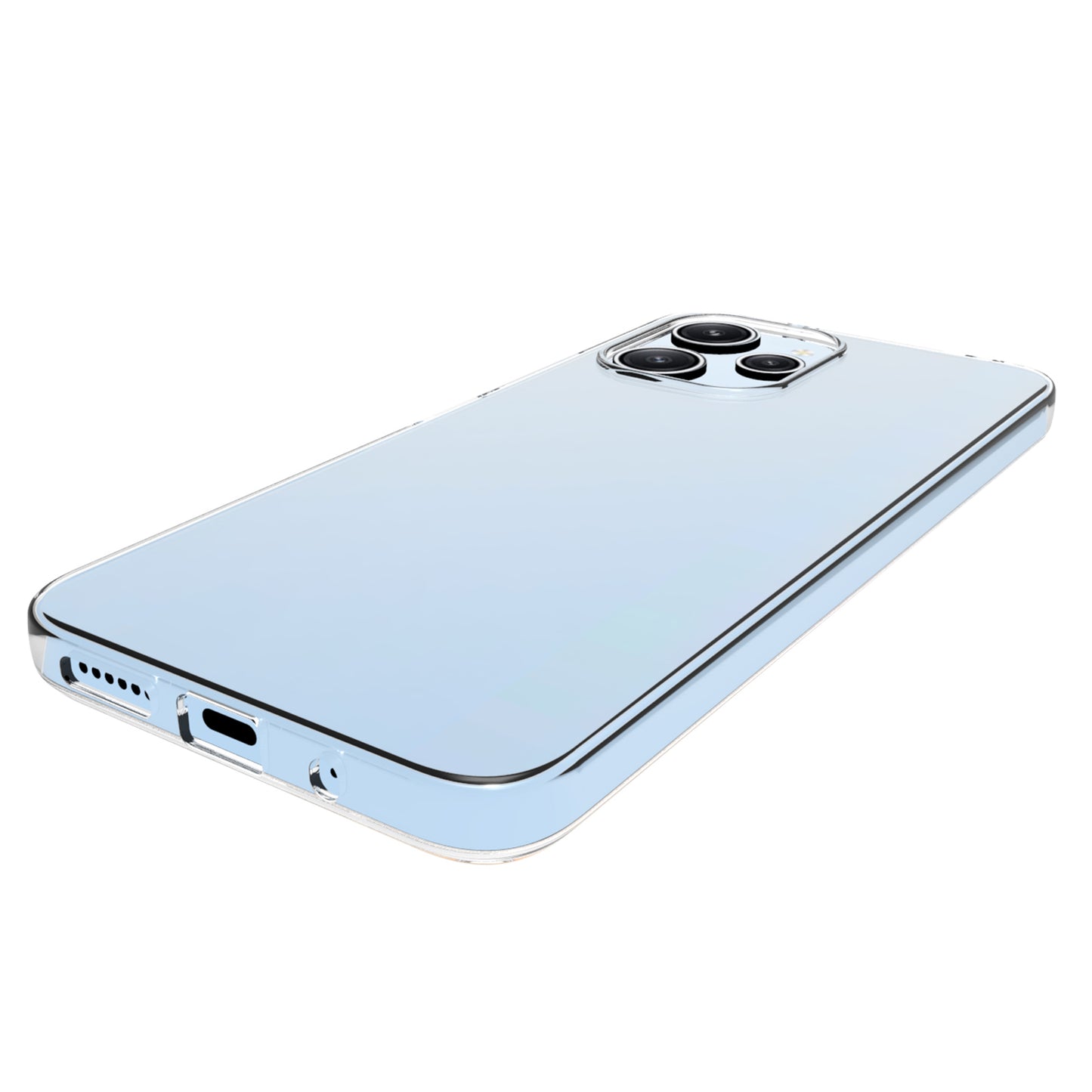 10Pcs / Pack For Xiaomi Redmi Note 12 4G TPU Phone Shell Inner Watermark-Free TPU Case Anti-scratch Clear Mobile Phone Cover