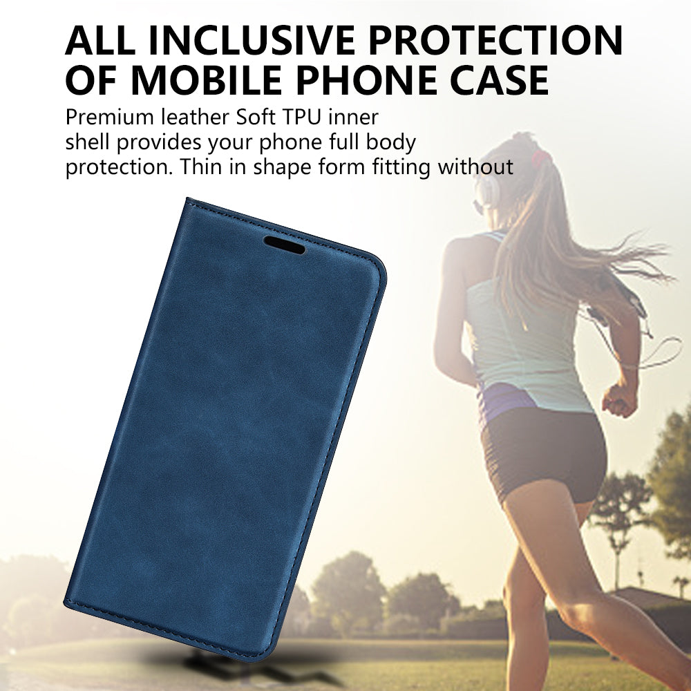 For Honor 90 Wallet Flip Cell Phone Case Skin-touch Stand Shockproof PU Leather Cover