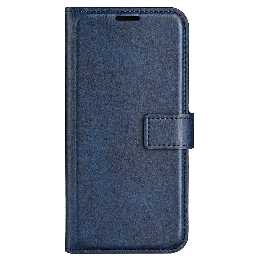 For Honor 90 Phone Shell Calf Texture Leather Cover Stand Wallet Square Magnetic Closure Case