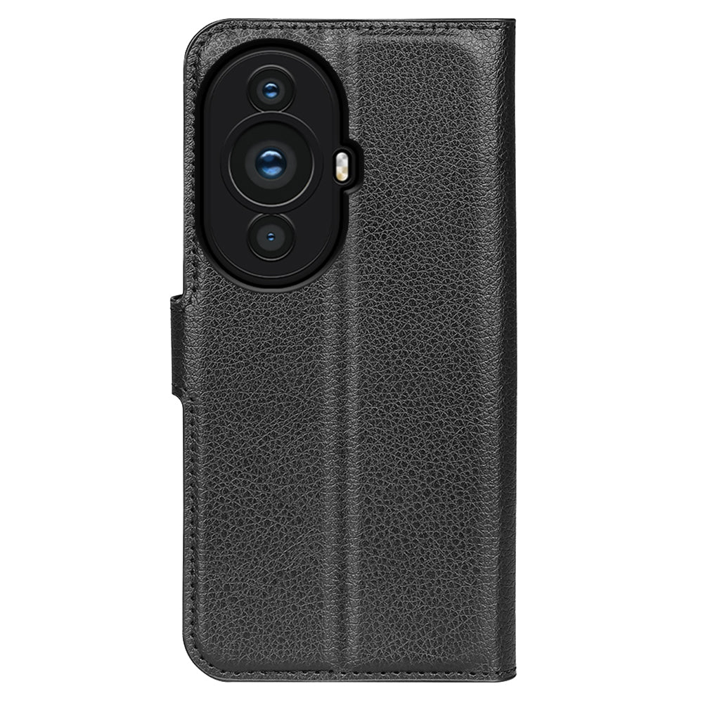 For Huawei nova 11 Wallet Cover Litchi Texture Anti-Scratch Shell Stand Mobile Phone PU Leather Case
