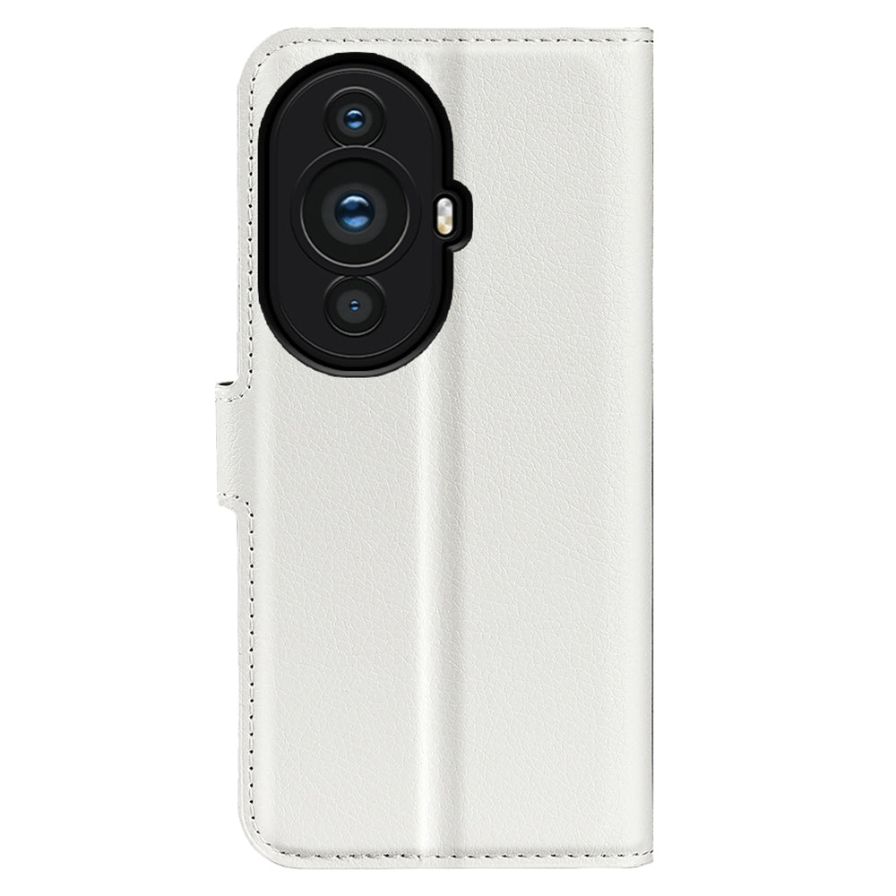 For Huawei nova 11 Wallet Cover Litchi Texture Anti-Scratch Shell Stand Mobile Phone PU Leather Case