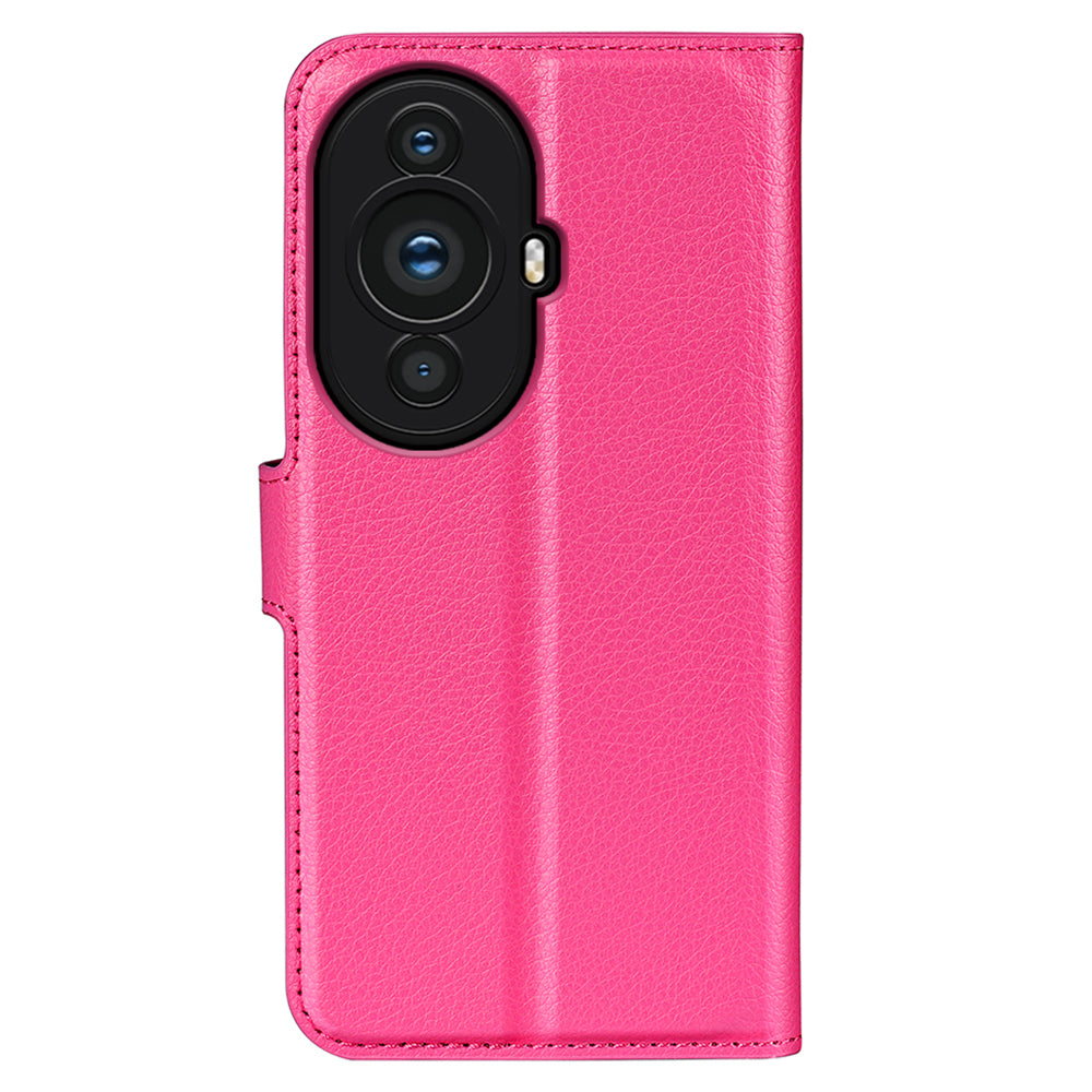 For Huawei nova 11 Wallet Cover Litchi Texture Anti-Scratch Shell Stand Mobile Phone PU Leather Case