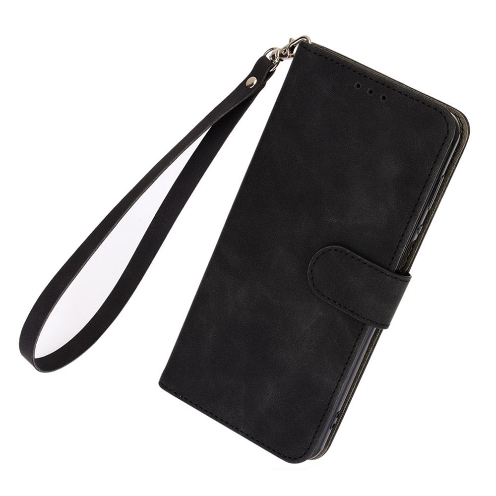 For Infinix Hot 30 TPU + PU Leather Skin-touch Phone Case Wallet Anti-drop Cell Phone Cover