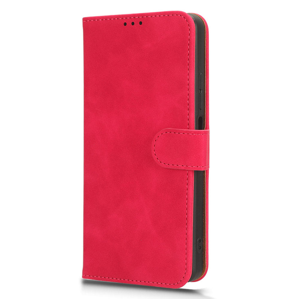 For Infinix Hot 30 TPU + PU Leather Skin-touch Phone Case Wallet Anti-drop Cell Phone Cover