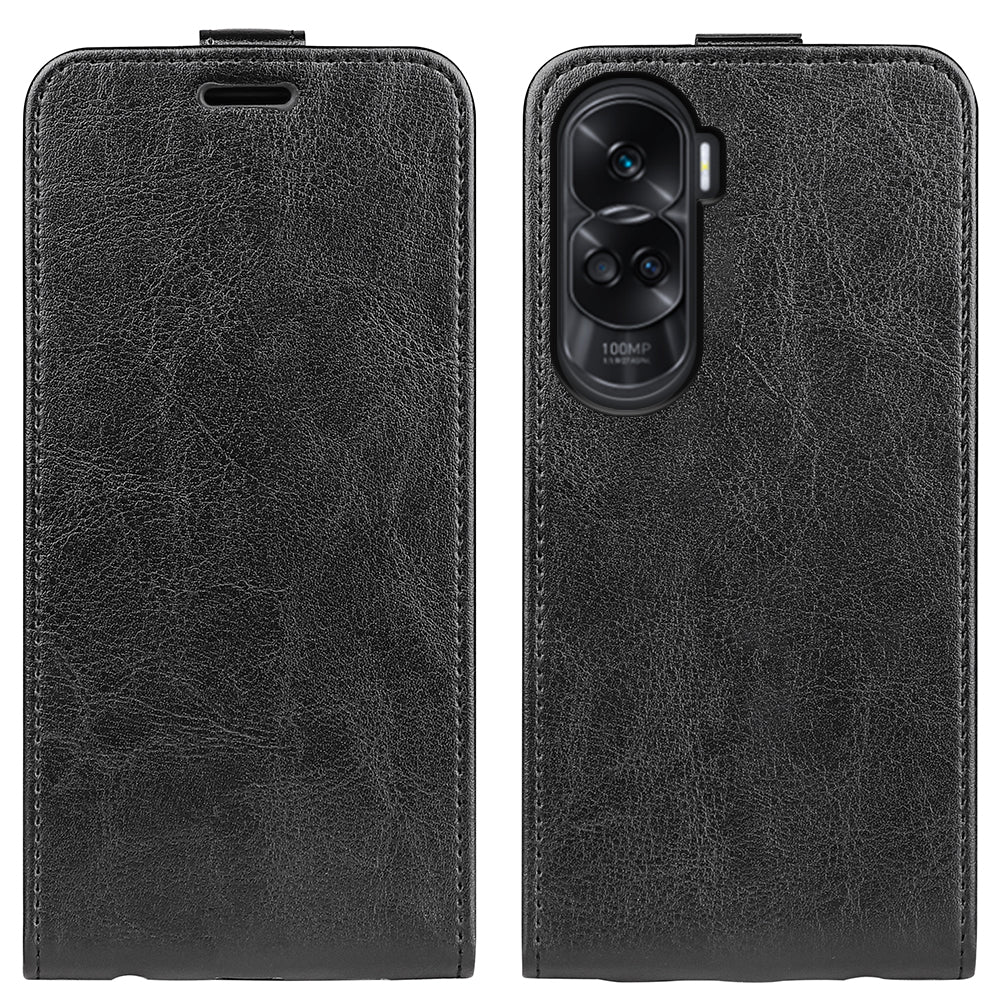 For Honor 90 Lite 5G / X50i 5G PU Leather Phone Case Vertical Flip Protective Phone Cover with Card Slot