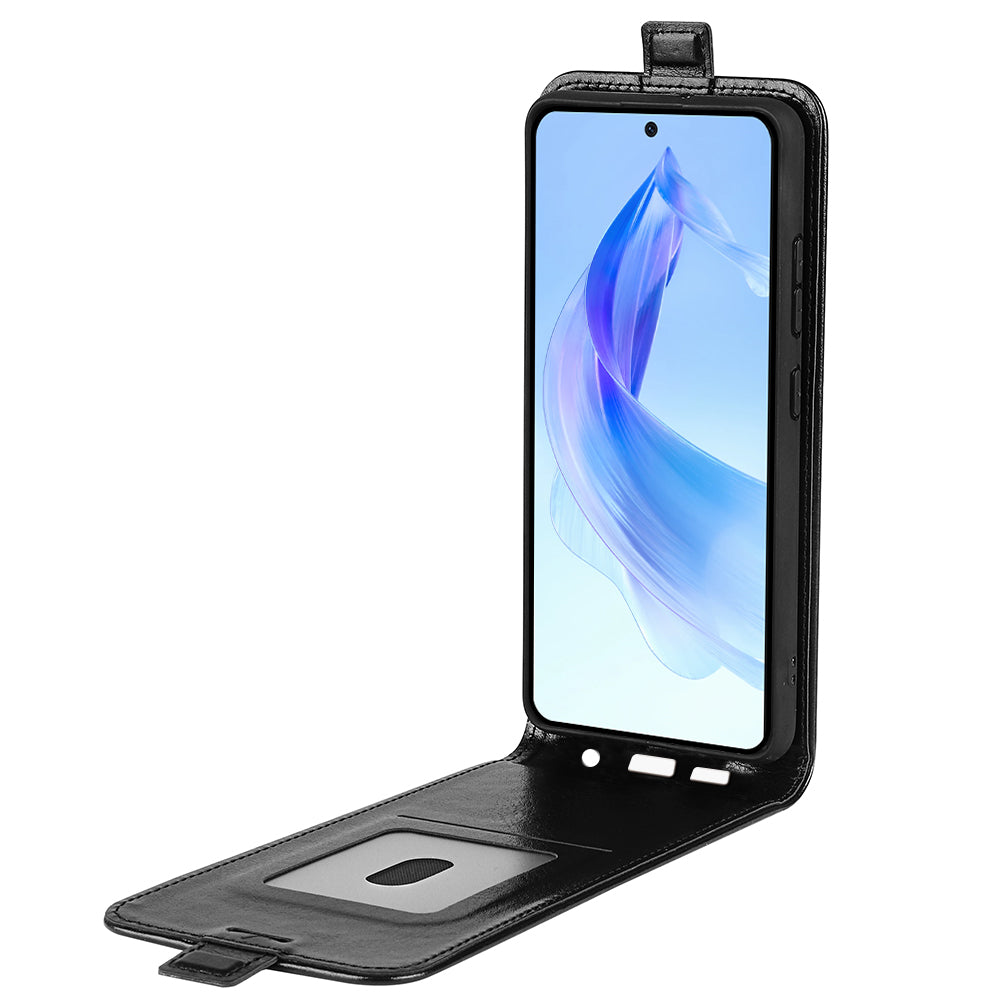 For Honor 90 Lite 5G / X50i 5G PU Leather Phone Case Vertical Flip Protective Phone Cover with Card Slot