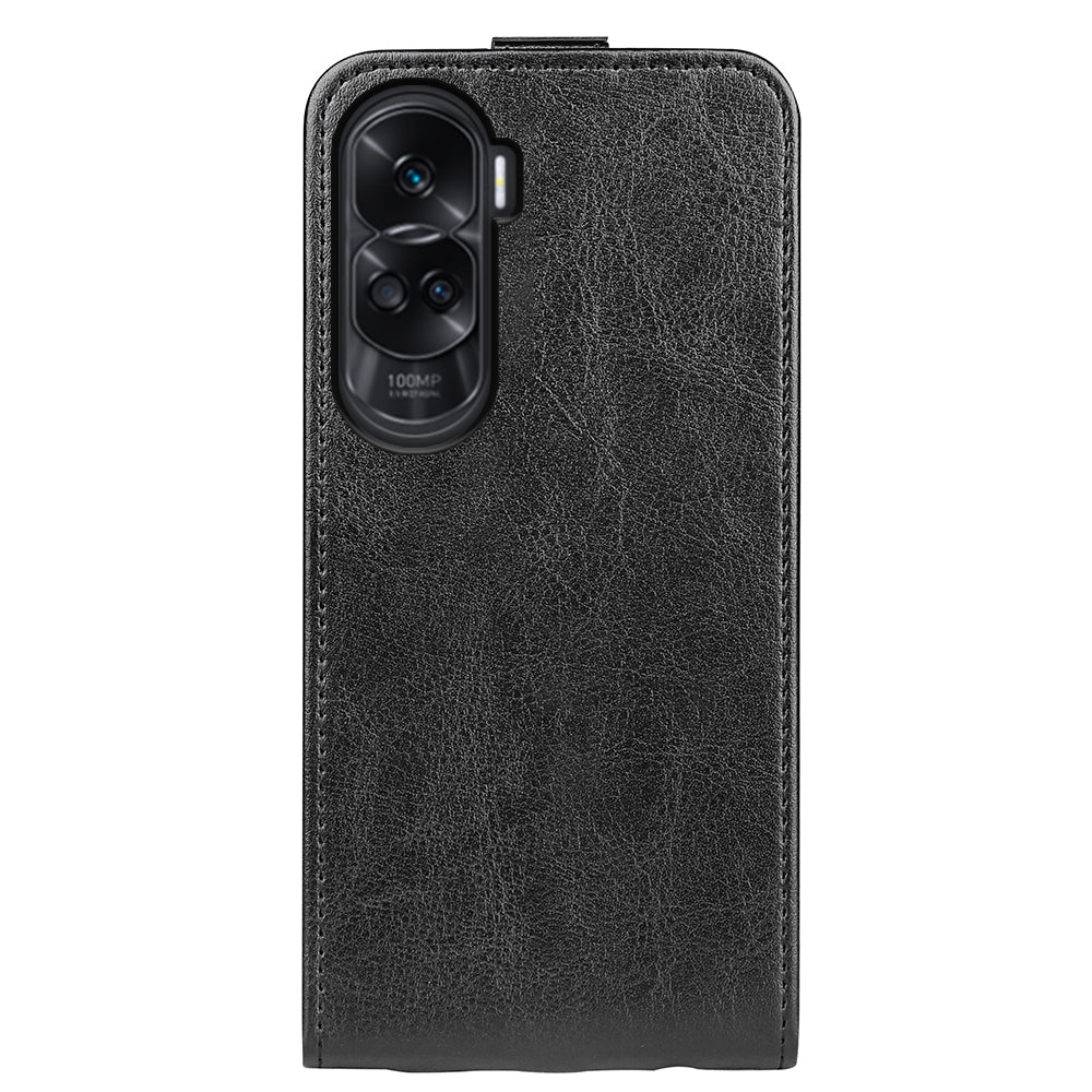 For Honor 90 Lite 5G / X50i 5G PU Leather Phone Case Vertical Flip Protective Phone Cover with Card Slot