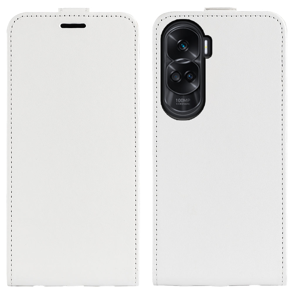 For Honor 90 Lite 5G / X50i 5G PU Leather Phone Case Vertical Flip Protective Phone Cover with Card Slot