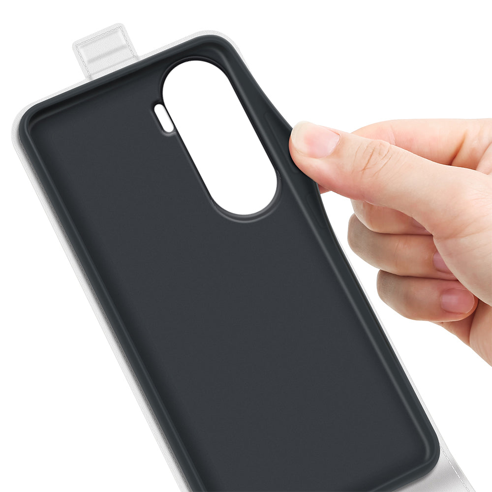 For Honor 90 Lite 5G / X50i 5G PU Leather Phone Case Vertical Flip Protective Phone Cover with Card Slot