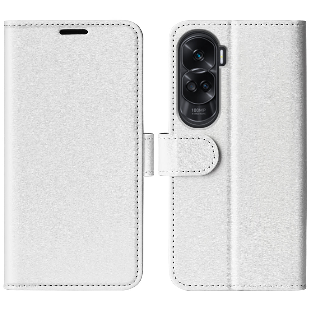 For Honor 90 Lite 5G / X50i 5G Crazy Horse Texture Anti-scratch Phone Wallet Case PU Leather Stand Cover