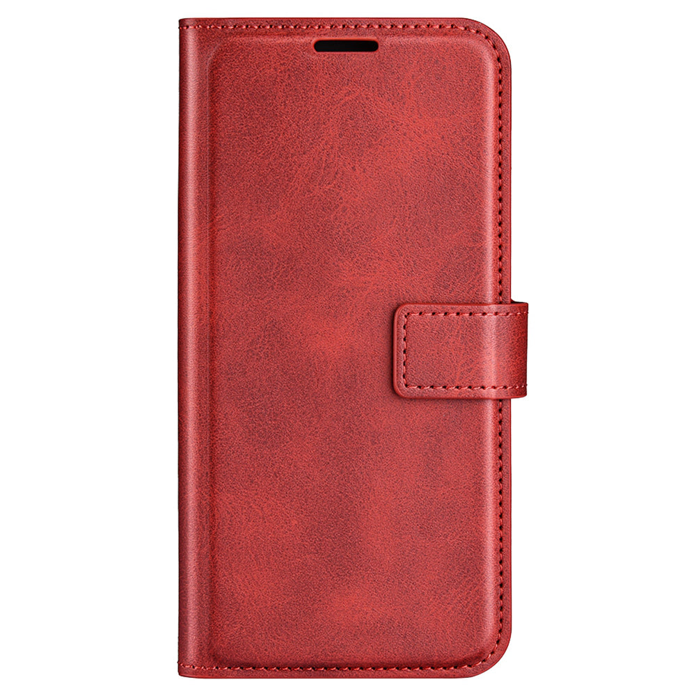 For Honor 90 Pro Scratch Resistant PU Leather Wallet Stand Protective Case Calf Texture Phone Cover