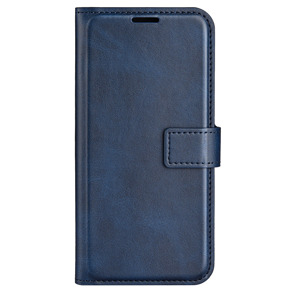 For Honor 90 Pro Scratch Resistant PU Leather Wallet Stand Protective Case Calf Texture Phone Cover