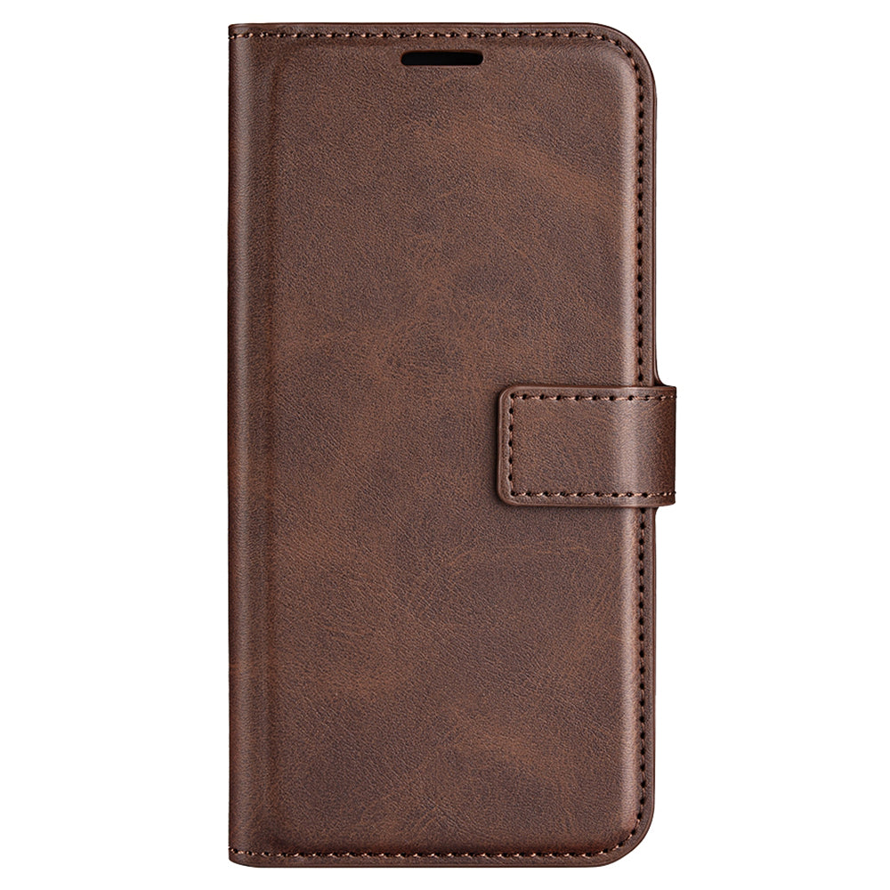 For Honor 90 Pro Scratch Resistant PU Leather Wallet Stand Protective Case Calf Texture Phone Cover